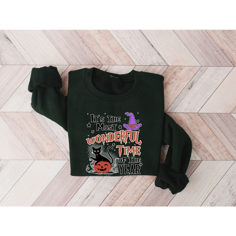 It's The Most Wonderful Time Of The Year Sweatshirt, Halloween Sweatshirt, Spooky Halloween Shirt, Funny Halloween Shirt, Halloween Gift - 4.jpg