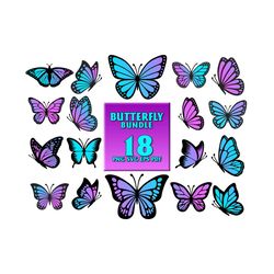 18 files butterfly bundle svg, butterfly svg, butterfly bundle svg, butterfly layered, butterfly clipart, butterflies sv