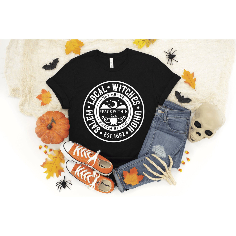 Salem Local Witches Union Shirts,Halloween Party,Halloween T-shirt,Hocus Pocus Shirt,Halloween Funny Tee, - 1.jpg