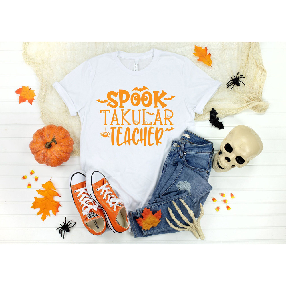 Spook Takular Teacher Shirt,Halloween Teacher Shirt, Elementary School Teacher Shirt, Teacher Gift,Teacher Halloween, School Halloween Party - 1.jpg