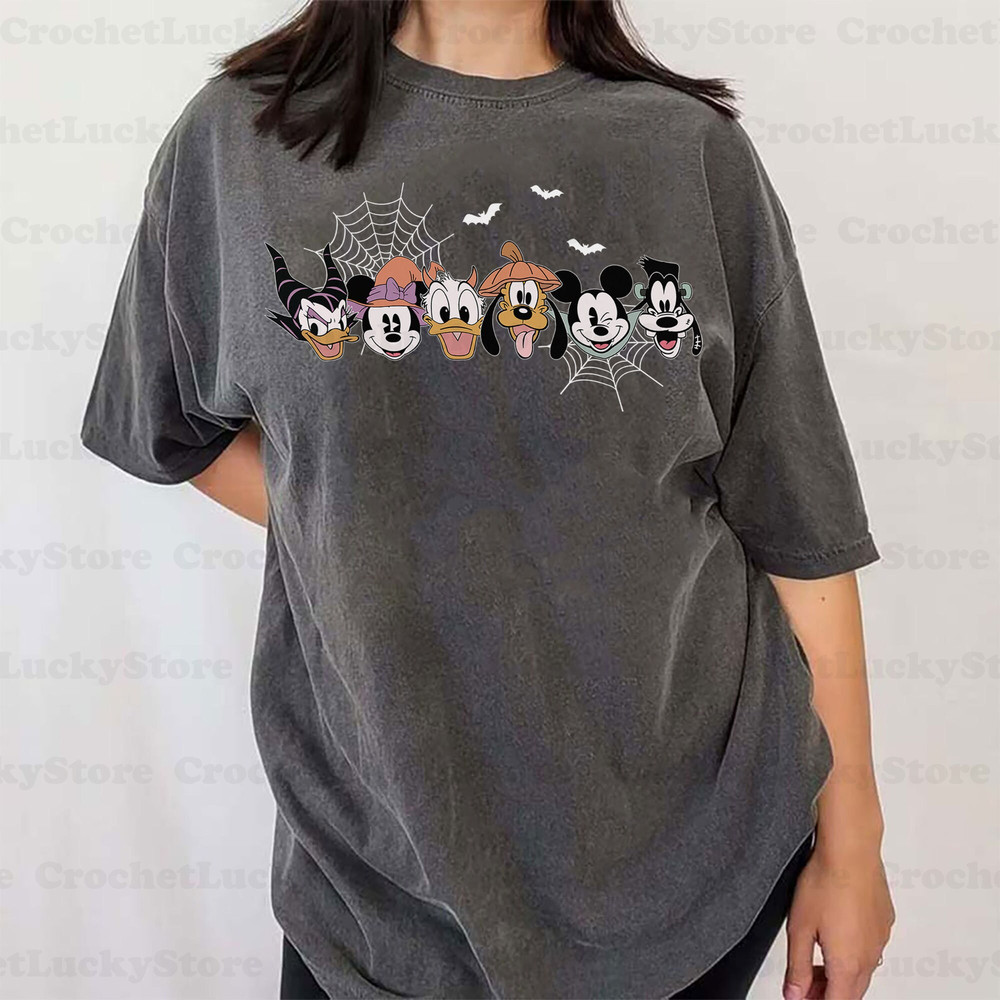 Spooky Mouse and Friends Shirt, Mickey Boo Halloween Shirt, Disney Halloween Party Matching Shirt, Pumpkin Mickey, Disney Spooky Shirt - 2.jpg