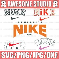Nike Logos Svg Bundle, Trending Svg, Nike Svg, Nike Logo Svg