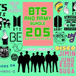 bts and army bundle svg