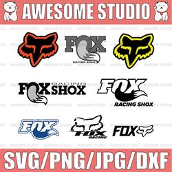 Fox Racing Logo Svg, Motocross Svg, Mountain Bike Bundle Svg, Instant Download