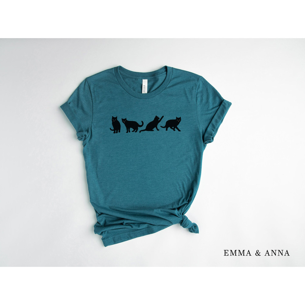 Cat Shirt, Black Cat T-Shirt, Cat Mom Shirt, Cat Lover Gift, Funny Cat Shirt, Cute Cat Shirt, Cat Mom Gifts, Animal Lover Shirt - 5.jpg