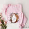 Floral Ghost Sweatshirt, Floral Ghost Shirt, Halloween Sweatshirt, Ghost Sweatshirt, Halloween Crewneck, Ghost Shirt, Halloween Party Shirt - 5.jpg
