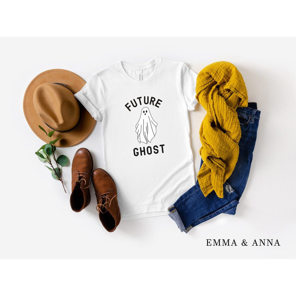 Future Ghost Shirt, Ghost Shirt, Ghost T-Shirt, Halloween Shirt, Funny Halloween Shirt, Fall Shirts, Halloween Party, Trick or Treat Shirt - 4.jpg