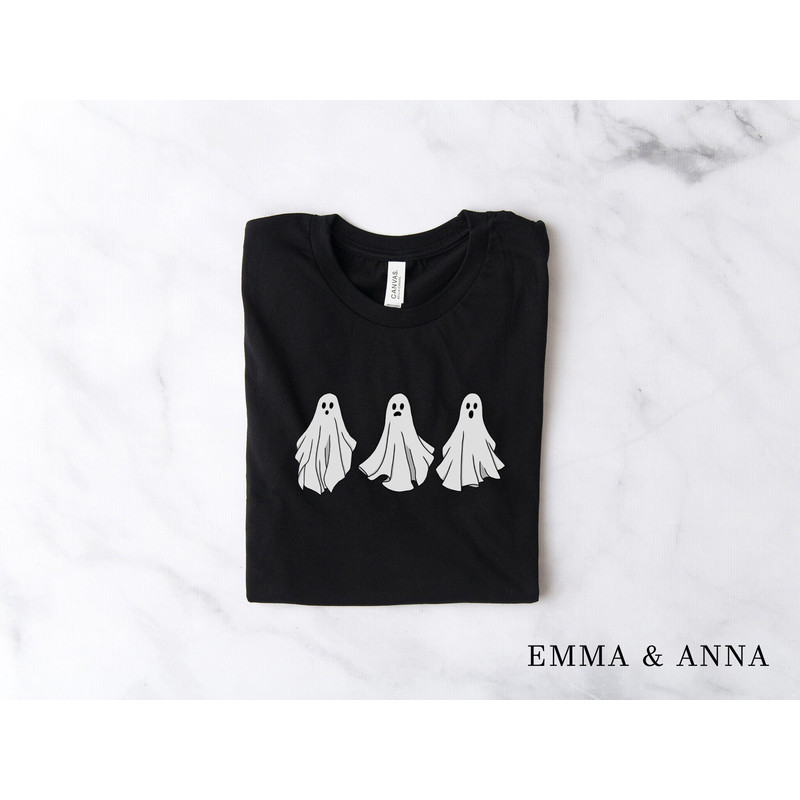 Ghost Shirt, Ghost T-Shirt, Halloween Shirt, Halloween Crewneck, Cute Ghost Shirt, Spooky Season, Trick or Treat Shirt, Halloween Party - 2.jpg