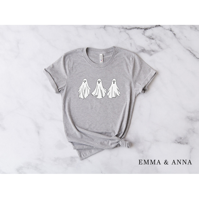 Ghost Shirt, Ghost T-Shirt, Halloween Shirt, Halloween Crewneck, Cute Ghost Shirt, Spooky Season, Trick or Treat Shirt, Halloween Party - 3.jpg