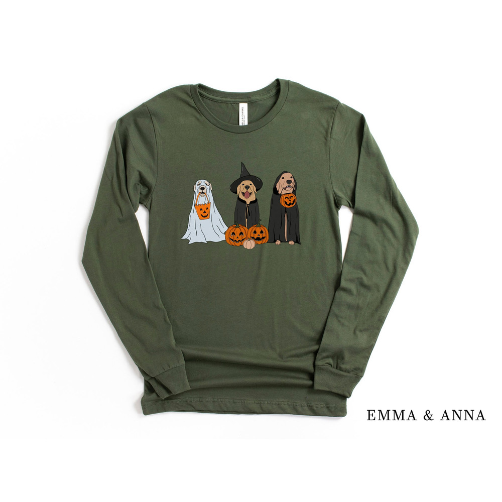 Halloween Dog Shirt, Halloween T-Shirt, Fall Shirt, Halloween Shirt, Ghost Dog, Dog Mom Shirt, Dog Lover Gift, Funny Halloween,Spooky Season - 2.jpg