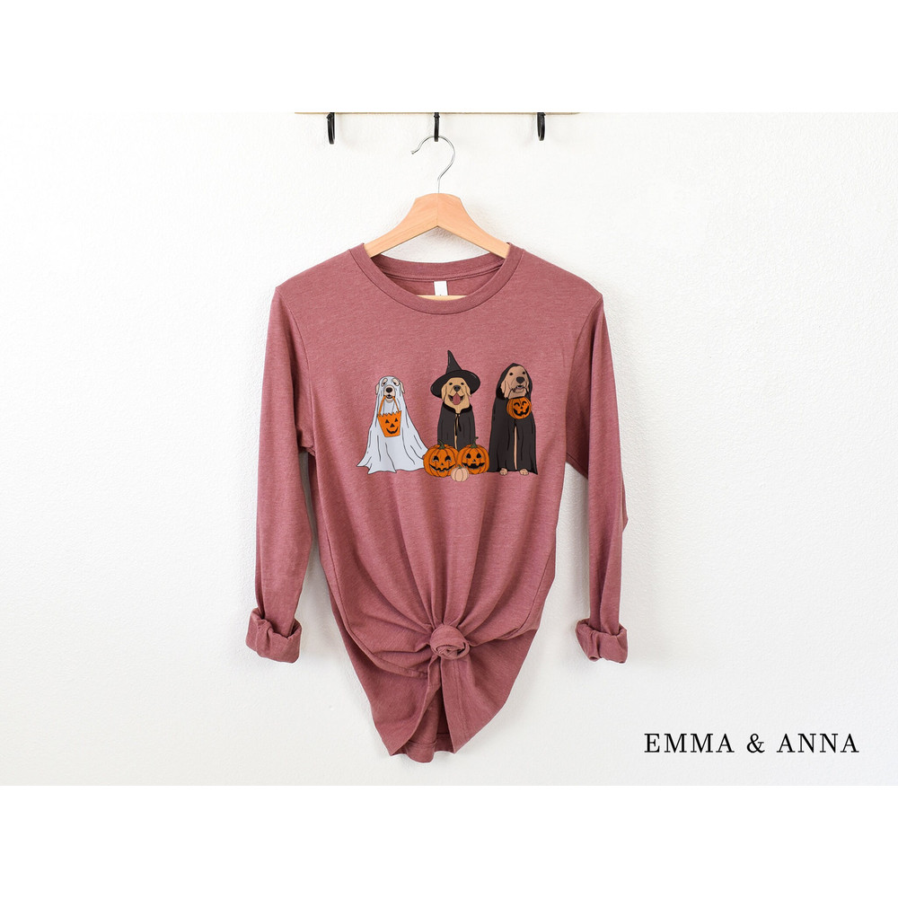 Halloween Dog Shirt, Halloween T-Shirt, Fall Shirt, Halloween Shirt, Ghost Dog, Dog Mom Shirt, Dog Lover Gift, Funny Halloween,Spooky Season - 3.jpg