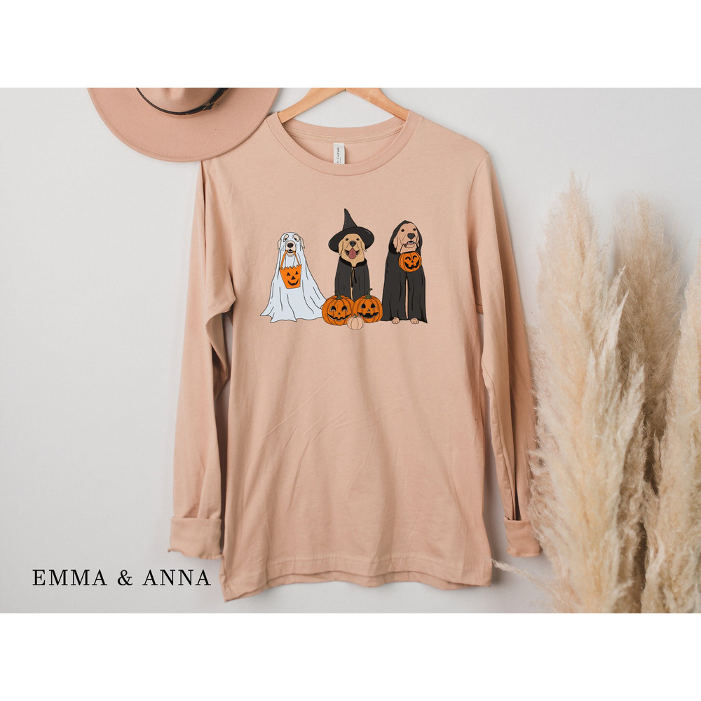 Halloween Dog Shirt, Halloween T-Shirt, Fall Shirt, Halloween Shirt, Ghost Dog, Dog Mom Shirt, Dog Lover Gift, Funny Halloween,Spooky Season - 4.jpg