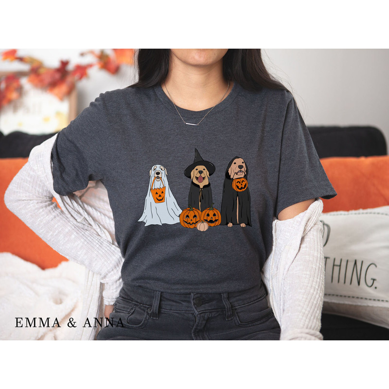 Halloween Dog Shirt, Halloween T-Shirt, Fall Shirt, Halloween Shirt, Ghost Dog, Dog Mom Shirt, Dog Lover Gift, Funny Halloween,Spooky Season - 4.jpg