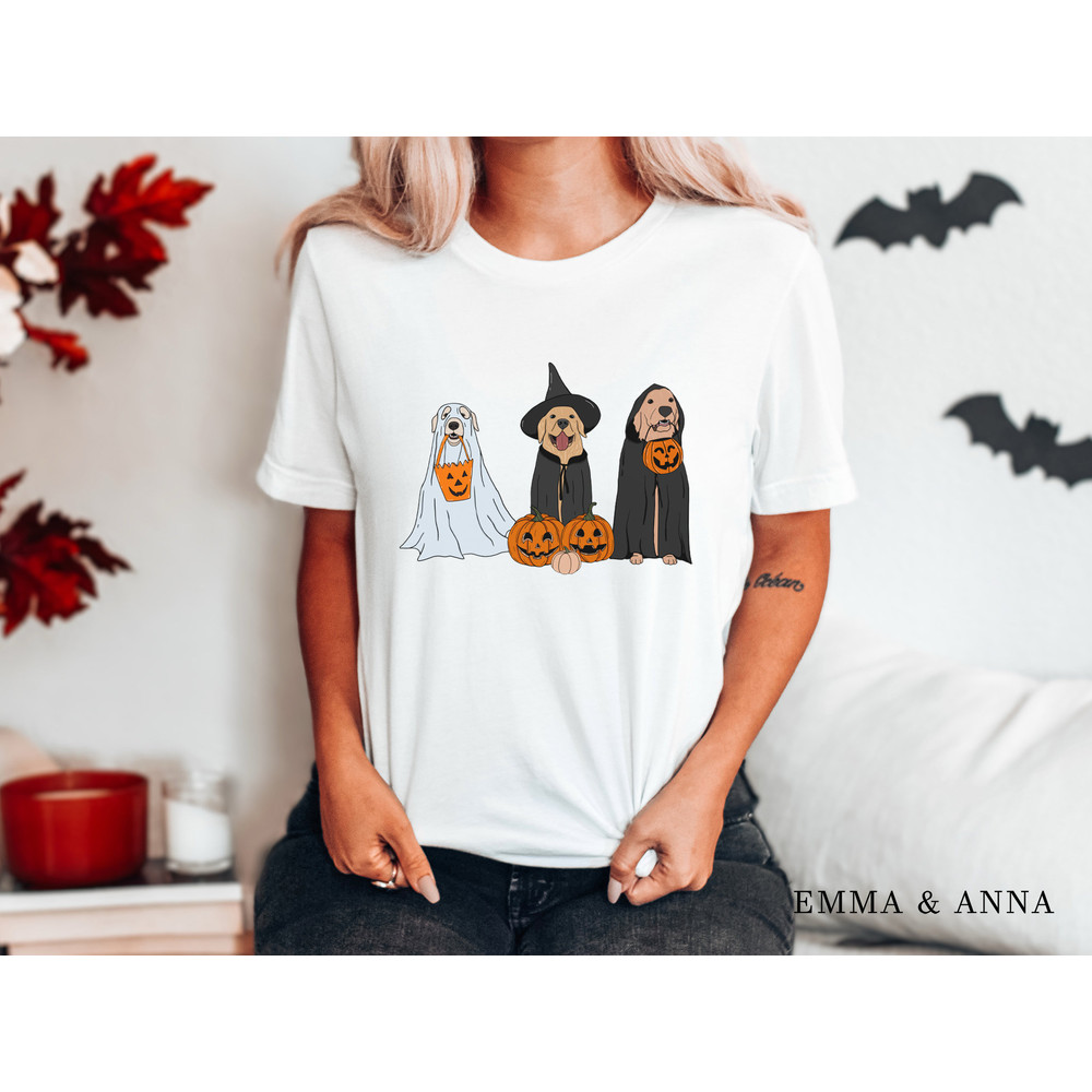 Halloween Dog Shirt, Halloween T-Shirt, Fall Shirt, Halloween Shirt, Ghost Dog, Dog Mom Shirt, Dog Lover Gift, Funny Halloween,Spooky Season - 5.jpg