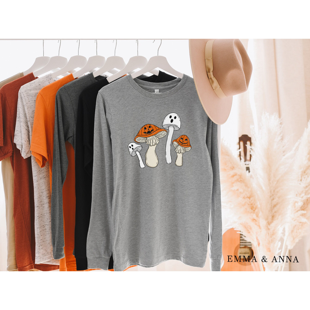 Halloween Shirt, Fall Shirt, Ghost Shirt, Magic Mushroom TShirt, Pumpkin Shirt, Spooky Season, Halloween Party, Funny Halloween Shirt - 3.jpg