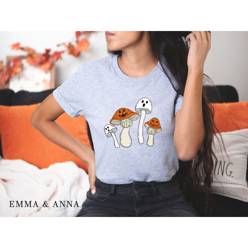 Halloween Shirt, Fall Shirt, Ghost Shirt, Magic Mushroom TShirt, Pumpkin Shirt, Spooky Season, Halloween Party, Funny Halloween Shirt - 5.jpg