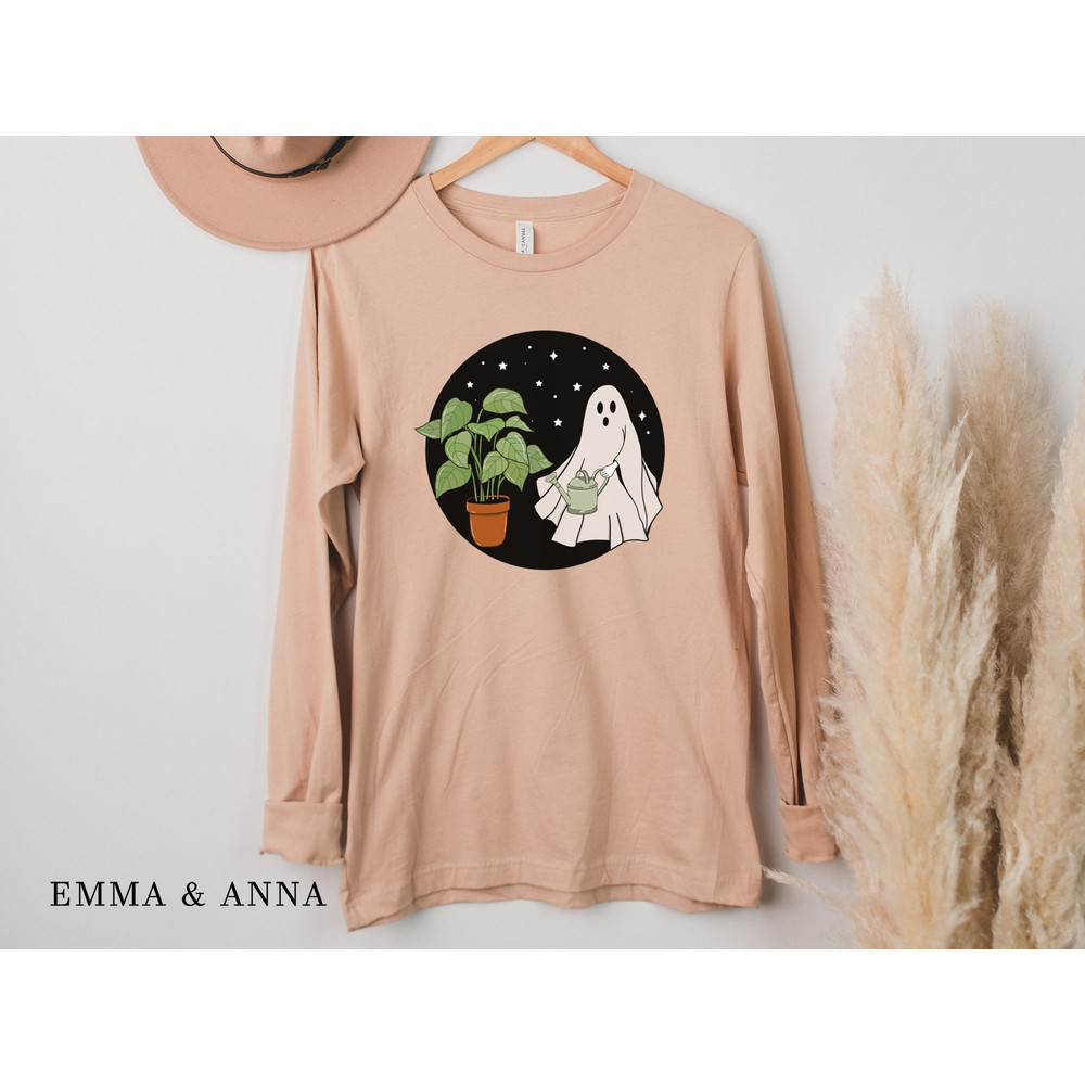 Halloween Shirt, Halloween T-Shirt, Ghost Shirt, Fall Shirt Women, Plant Shirt, Plant Lover Gift, Funny Halloween, Plant Mom, Spooky Season - 4.jpg