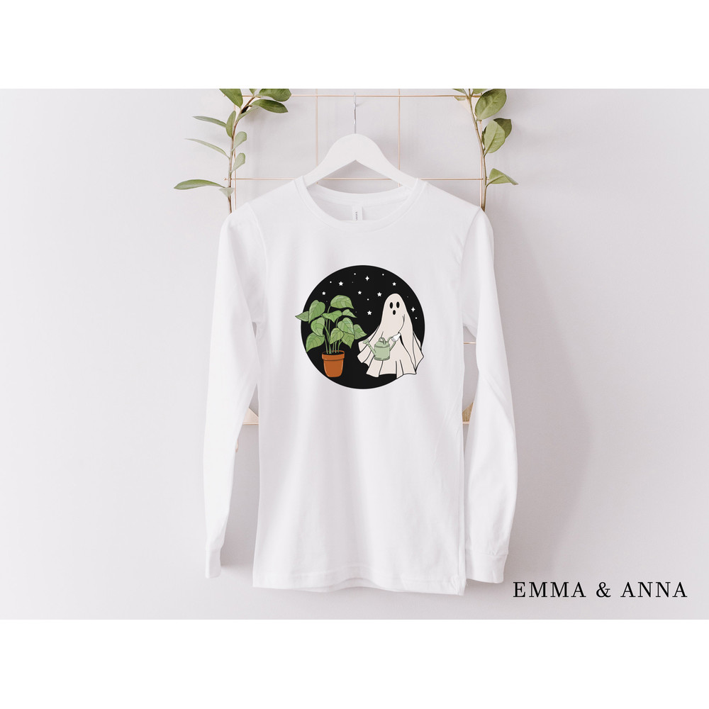 Halloween Shirt, Halloween T-Shirt, Ghost Shirt, Fall Shirt Women, Plant Shirt, Plant Lover Gift, Funny Halloween, Plant Mom, Spooky Season - 5.jpg