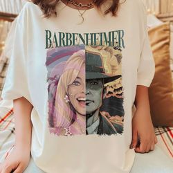 vintage barbenheimer comfort shirt, barbenheimer shirt, comeon baby lets go party shirt, i survived barbenheimer shirt ,