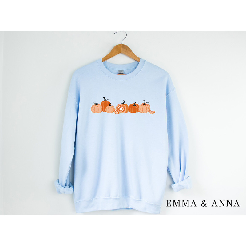 Halloween Sweatshirt for Women, Halloween Crewneck, Pumpkin Sweatshirt, Fall Sweatshirt, Jack-o-Lantern Sweatshirt, Pumpkin Sweater - 3.jpg