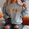 Pumpkin Sweatshirt, Pumpkin Sweater, Jack-o-Lantern Sweatshirt, Halloween Crewneck Sweatshirt, Halloween Sweater, Spooky Season, Fall Shirts - 6.jpg