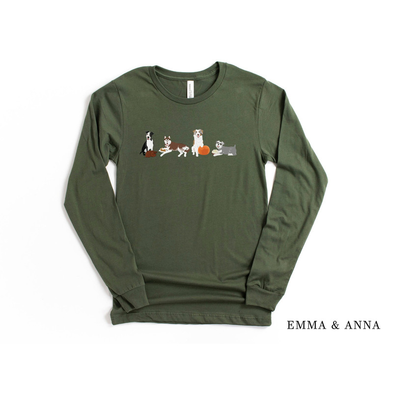 Thanksgiving Shirt, Thanksgiving Dogs Shirt, Dog Mom, Dog Lover Gift, Funny Fall Shirt, Pumpkin Shirt, Thankful Shirt, Pumpkin Spice - 1.jpg