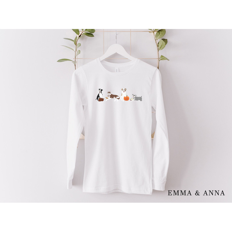 Thanksgiving Shirt, Thanksgiving Dogs Shirt, Dog Mom, Dog Lover Gift, Funny Fall Shirt, Pumpkin Shirt, Thankful Shirt, Pumpkin Spice - 5.jpg