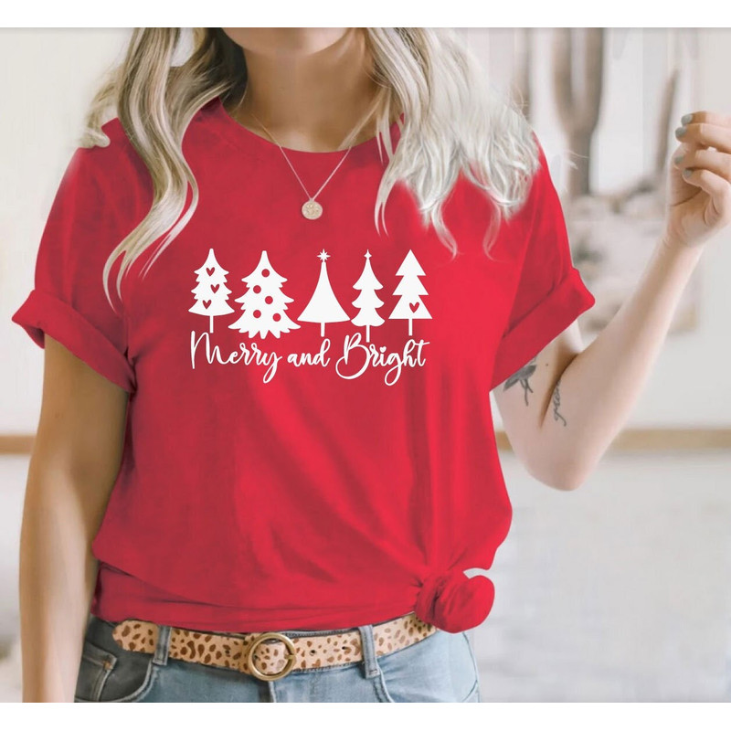CHRISTMAS Tree T-shirt Xmas Funny Xmas Family Holiday Santa Claus Elf Snowman Jumpers Christmas Shirts, VChristmas Tree 4 - 2.jpg