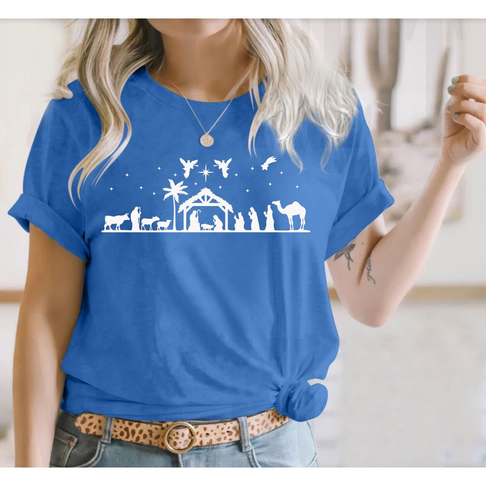 CHRISTMAS T-shirt Xmas Funny Xmas Family Holiday Santa Claus Elf Snowman Jumpers Christmas Shirts, Christmas  Holy Night - 3.jpg