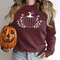 Floral Pumpkin Halloween Sweatshirt, Halloween Costume Gift for Friends, Halloween pumpkin, Halloween Gift, Floral Pumpkin 2 - 4.jpg