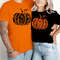 Floral Pumpkin Halloween T shirt, Halloween Costume Gift for Friends, Halloween pumpkin, witch, skull, scarecrow - 2.jpg