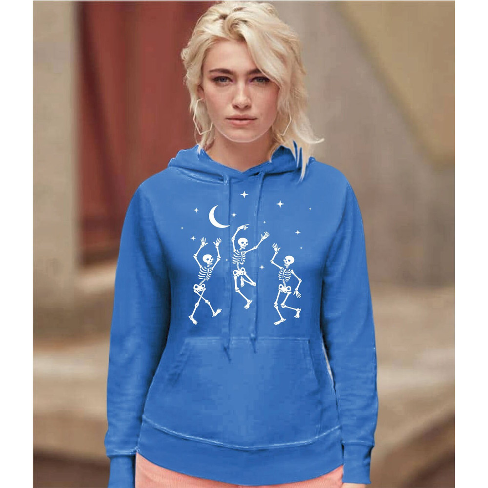 Halloween Hoodie, Halloween Dancing Skeleton , Halloween pumpkin, Halloween Gift, Dancing Skeleton - 2.jpg