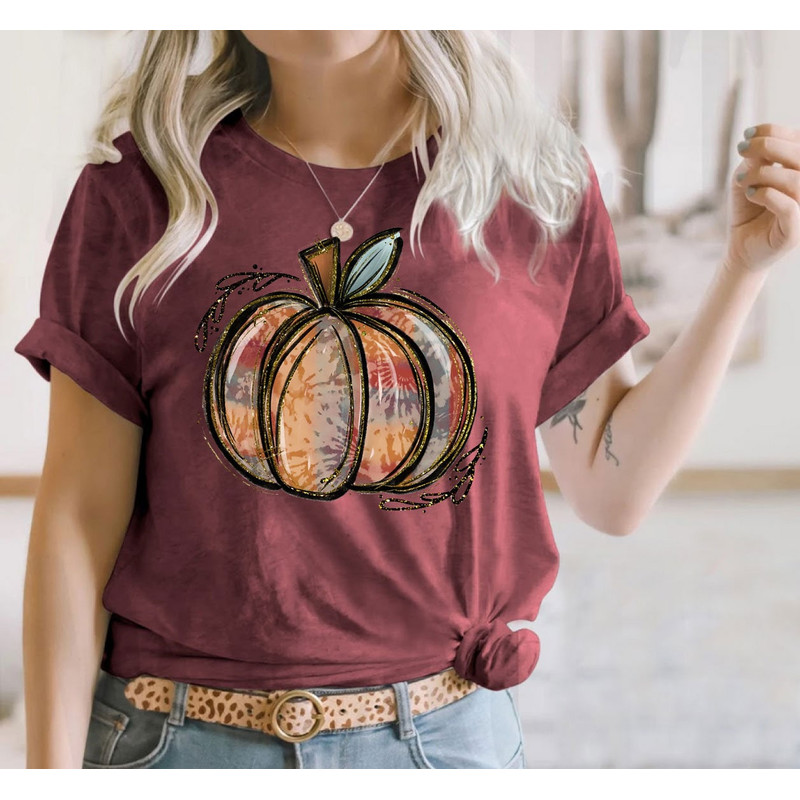 Halloween Pumpkin T Shirt,  Halloween Costume Gift for Friends, Halloween pumpkin, Halloween Gift, Halloween Pumpkin colour1 - 3.jpg