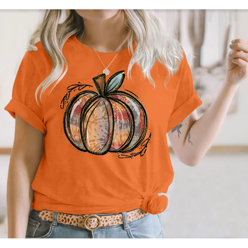 Halloween Pumpkin T Shirt,  Halloween Costume Gift for Friends, Halloween pumpkin, Halloween Gift, Halloween Pumpkin colour1 - 5.jpg