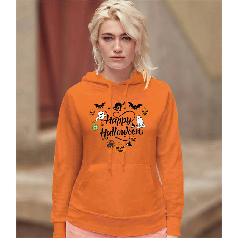 Happy Halloween Hoodie, Halloween Costume Gift for Friends, Halloween pumpkin, Halloween Gift, Happy Halloween 1 - 4.jpg
