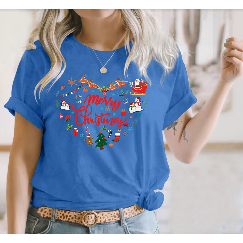 MERRY CHRISTMAS T-shirt Xmas Funny Xmas Family Holiday Santa Claus Elf Snowman Jumpers Christmas Shirts , Merry Christmas 1 - 4.jpg