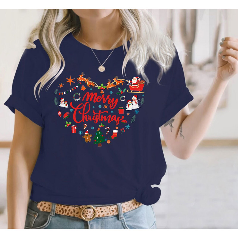 MERRY CHRISTMAS T-shirt Xmas Funny Xmas Family Holiday Santa Claus Elf Snowman Jumpers Christmas Shirts , Merry Christmas 1 - 2.jpg