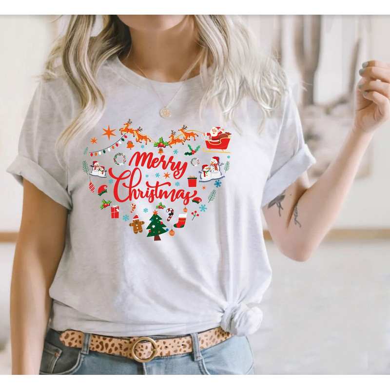 MERRY CHRISTMAS T-shirt Xmas Funny Xmas Family Holiday Santa Claus Elf Snowman Jumpers Christmas Shirts , Merry Christmas 1 - 3.jpg
