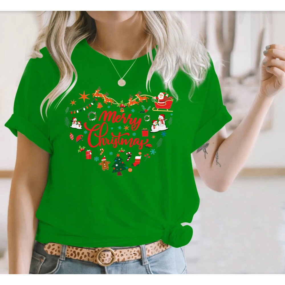 MERRY CHRISTMAS T-shirt Xmas Funny Xmas Family Holiday Santa Claus Elf Snowman Jumpers Christmas Shirts , Merry Christmas 1 - 5.jpg