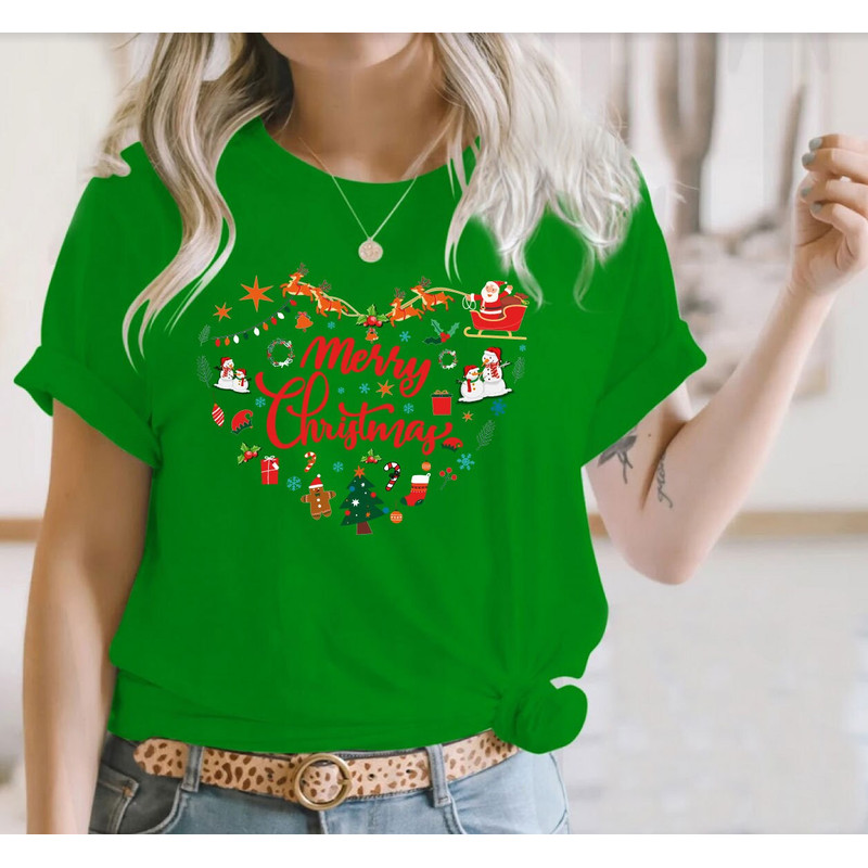 MERRY CHRISTMAS T-shirt Xmas Funny Xmas Family Holiday Santa Claus Elf Snowman Jumpers Christmas Shirts , Merry Christmas 1 - 5.jpg