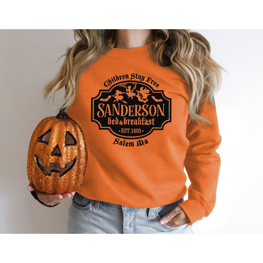SANDERSON WITCH Museum Halloween Sweatshirt, Halloween Costume Gift for Friends, Halloween pumpkin, Halloween Gift, Sanderson 2 Sweat - 1.jpg