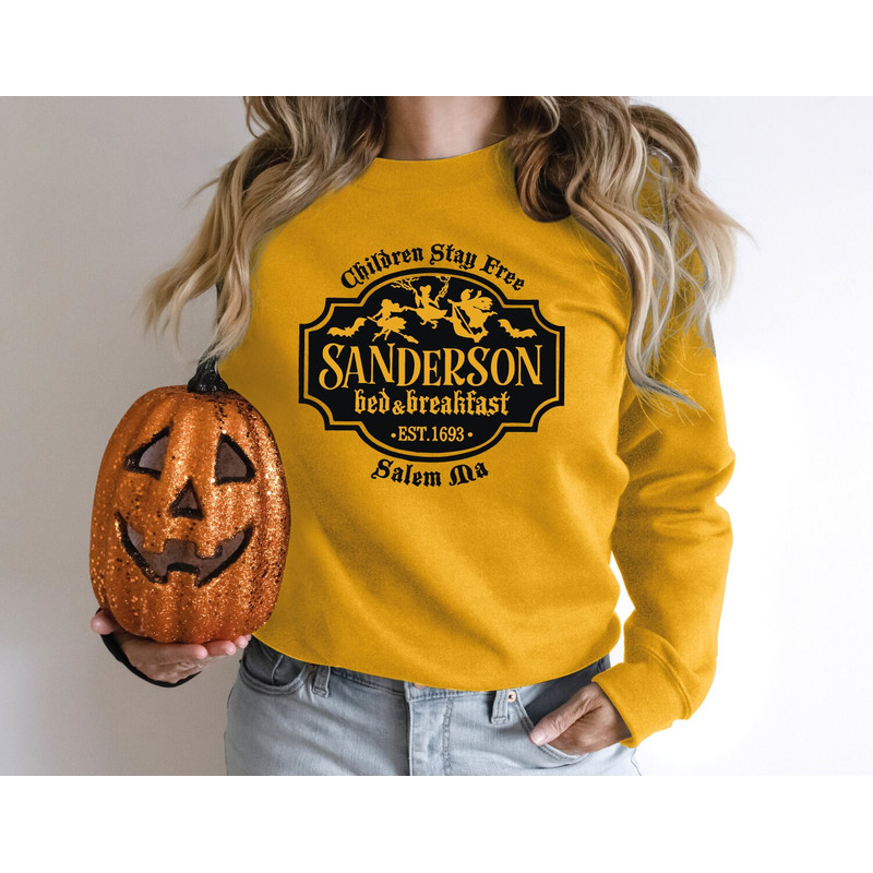 SANDERSON WITCH Museum Halloween Sweatshirt, Halloween Costume Gift for Friends, Halloween pumpkin, Halloween Gift, Sanderson 2 Sweat - 2.jpg