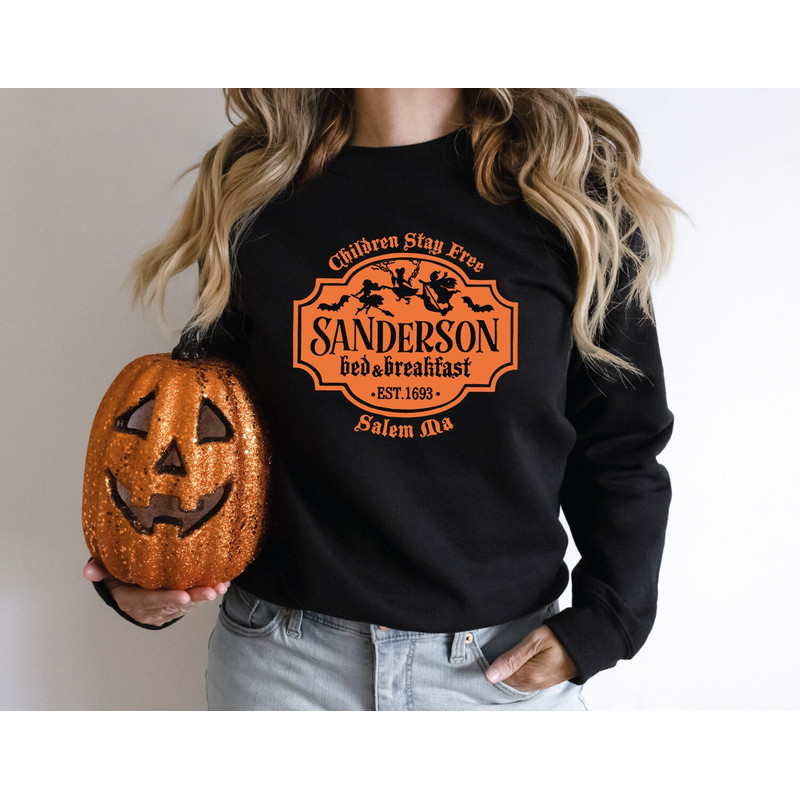 SANDERSON WITCH Museum Halloween Sweatshirt, Halloween Costume Gift for Friends, Halloween pumpkin, Halloween Gift, Sanderson 2 Sweat - 3.jpg