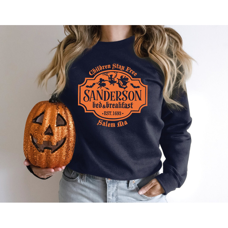 SANDERSON WITCH Museum Halloween Sweatshirt, Halloween Costume Gift for Friends, Halloween pumpkin, Halloween Gift, Sanderson 2 Sweat - 4.jpg