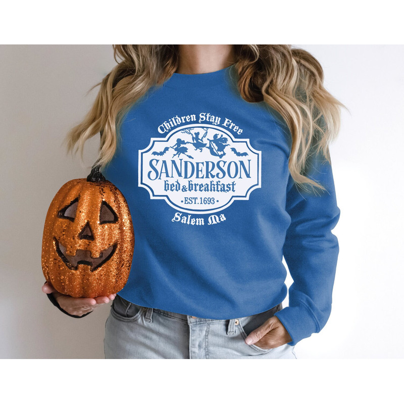 SANDERSON WITCH Museum Halloween Sweatshirt, Halloween Costume Gift for Friends, Halloween pumpkin, Halloween Gift, Sanderson 2 Sweat - 5.jpg