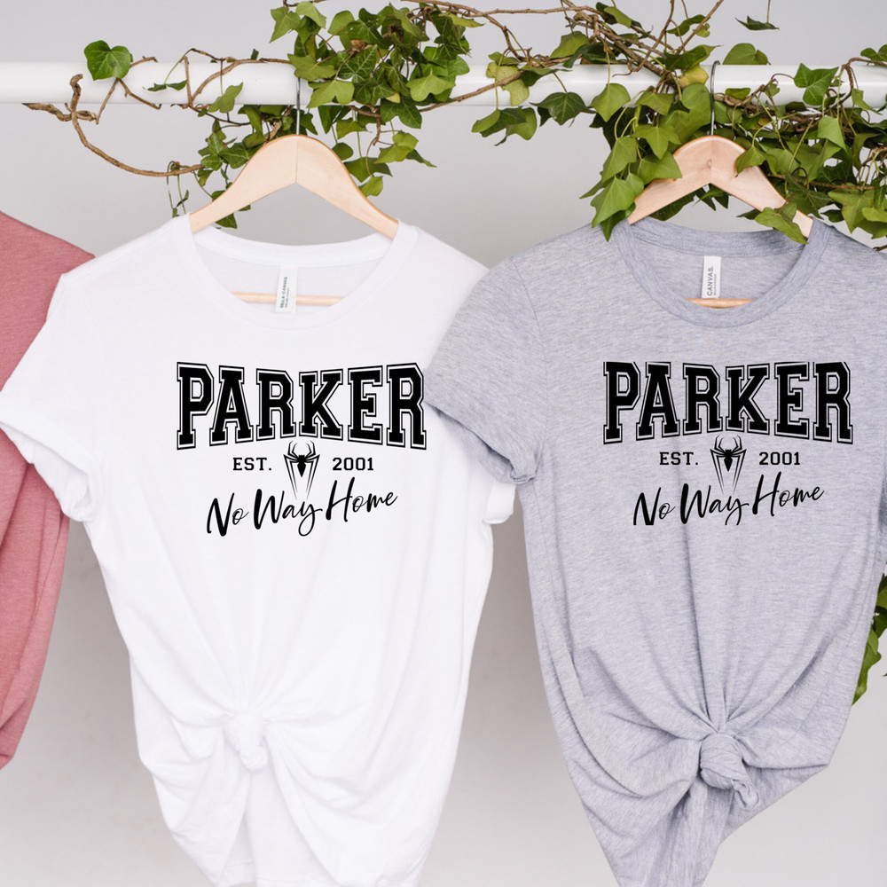 Parker EST 2001 Shirt, Spiderman No Way Home Parker 2001, Parker T-shirt, Spider 2021, Marvel, Spiderman T-shirt - 2.jpg