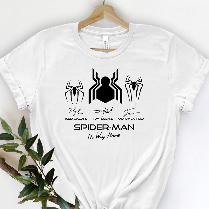 Spiderman No Way Home Shirt, Peter Parker Jumper, Tom Holland t-shirt, Spider-Man Hoodie, Marvel Fan Birthday Gift, 3 Spiderman Famous Shirt - 2.jpg