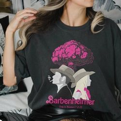 i survived barbenheimer 2023 shirt, barbenheimer the destroyer of word shirt, oppenheimer shirt, barbenheimer shirt tren