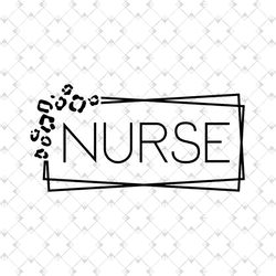 leopard nurse svg, nurse shirt svg, nurse life svg, cheetah rn svg
