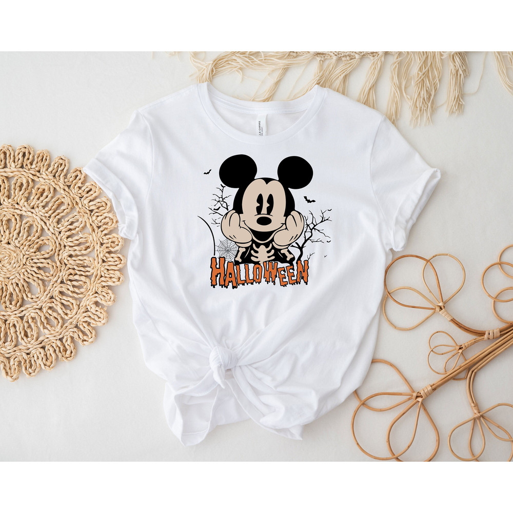 Disney Halloween Shirt, Vintage Mickey Minnie Matching Shirt, Mickey Halloween Shirt, Disney Vacation Trip Shirt, Halloween Party Family Tee - 3.jpg